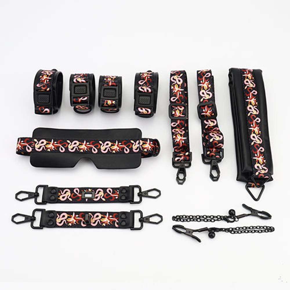 Набор БДСМ для бондажа Lockink The Flowering Serpent Set