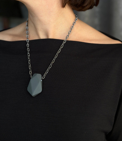 HMG 1296 Gray Колье  арт.0699