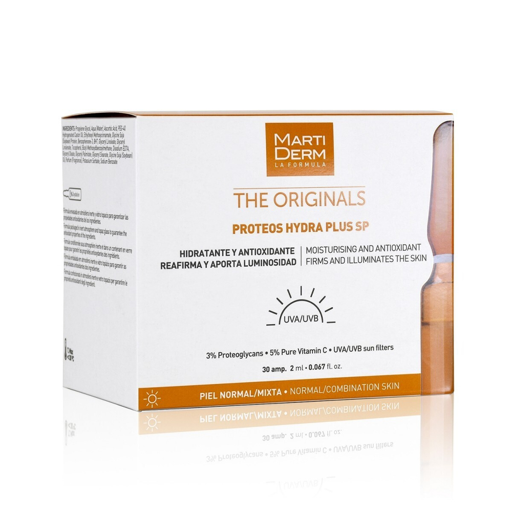 Martiderm Originals Ампулы PROTEOS HYDRA PLUS SP (Протеос Гидра Плюс СПФ) Мартидерм Ориджиналс, 30x2 мл