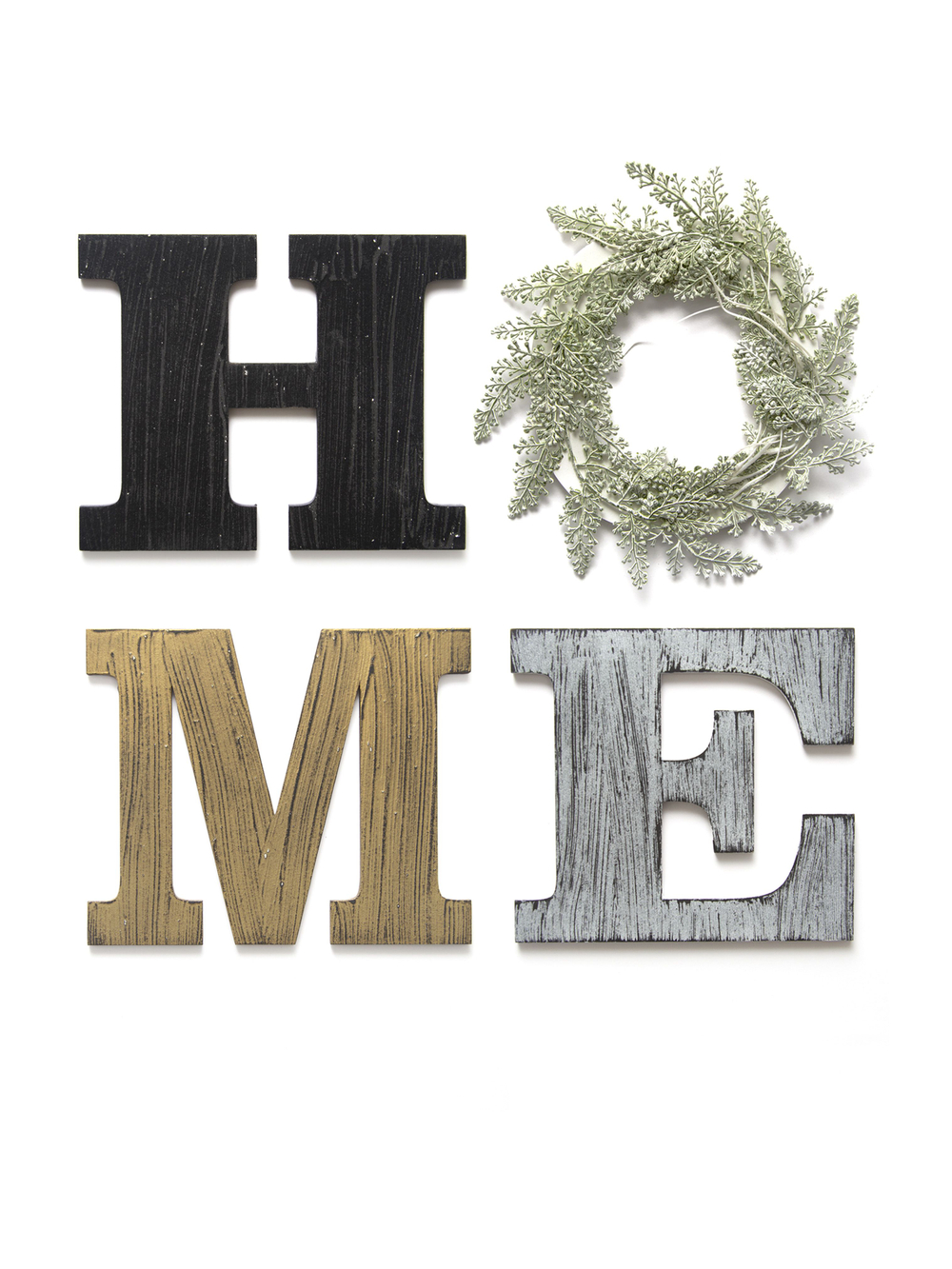 Комплект декоративных букв "HOME"
