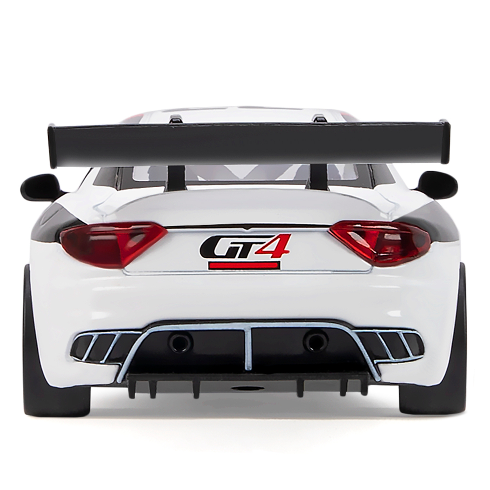 Модель 1:32 Maserati Gran Turismo MC GT4, белый, инерция, свет, звук, откр. двери