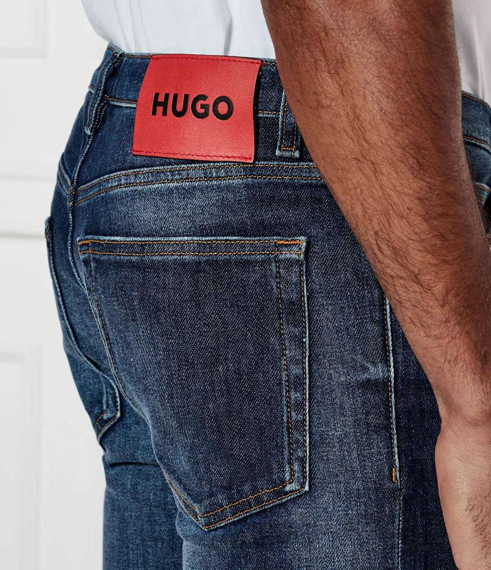 Джинсы 734 HUGO - темно-синий(50530569)