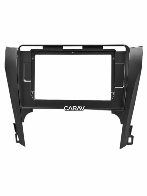Комплект рамки с разъёмами 10" Toyota Camry 50 2011-2014 полностью чёрная