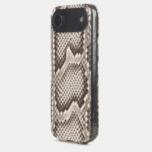 Чехол для iPhone 17 Air - кожа питона, натуральный