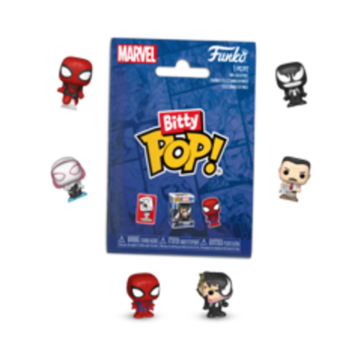 Случайная фигурка Funko Bitty POP! Marvel. Spider-Man