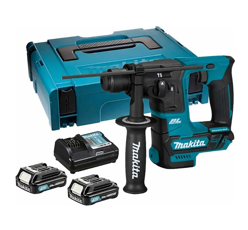 Makita HR166DWAJ — аккумуляторный перфоратор SDS-PLUS, 16 мм