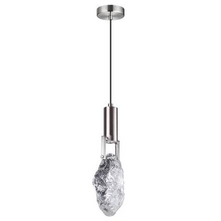 6696/5L MIDCENT ODL24 239 Подвесной светильник матовый никель/металл/стекло IP20 LED 5W 200Лм 3000K LIA