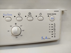 404 Панель и модуль индикации для стиральной машины Indesit IWSB5085 / 16200227301 / SW: 03.00.06 б/у