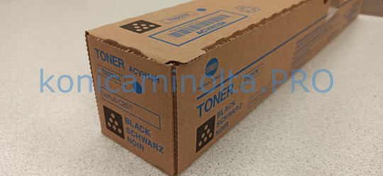 Тонер TN-227K Konica Minolta оригинальный черный 50% ACVH15H