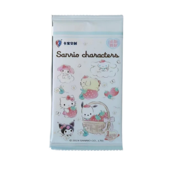 Коллекционные карточки Sanrio characters №1 (3 карточки в бустере)