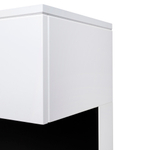 Каминокомплект Real Flame Modern CST1000 WT-P511 с очагом 3D Cassette 1000 Black Panel