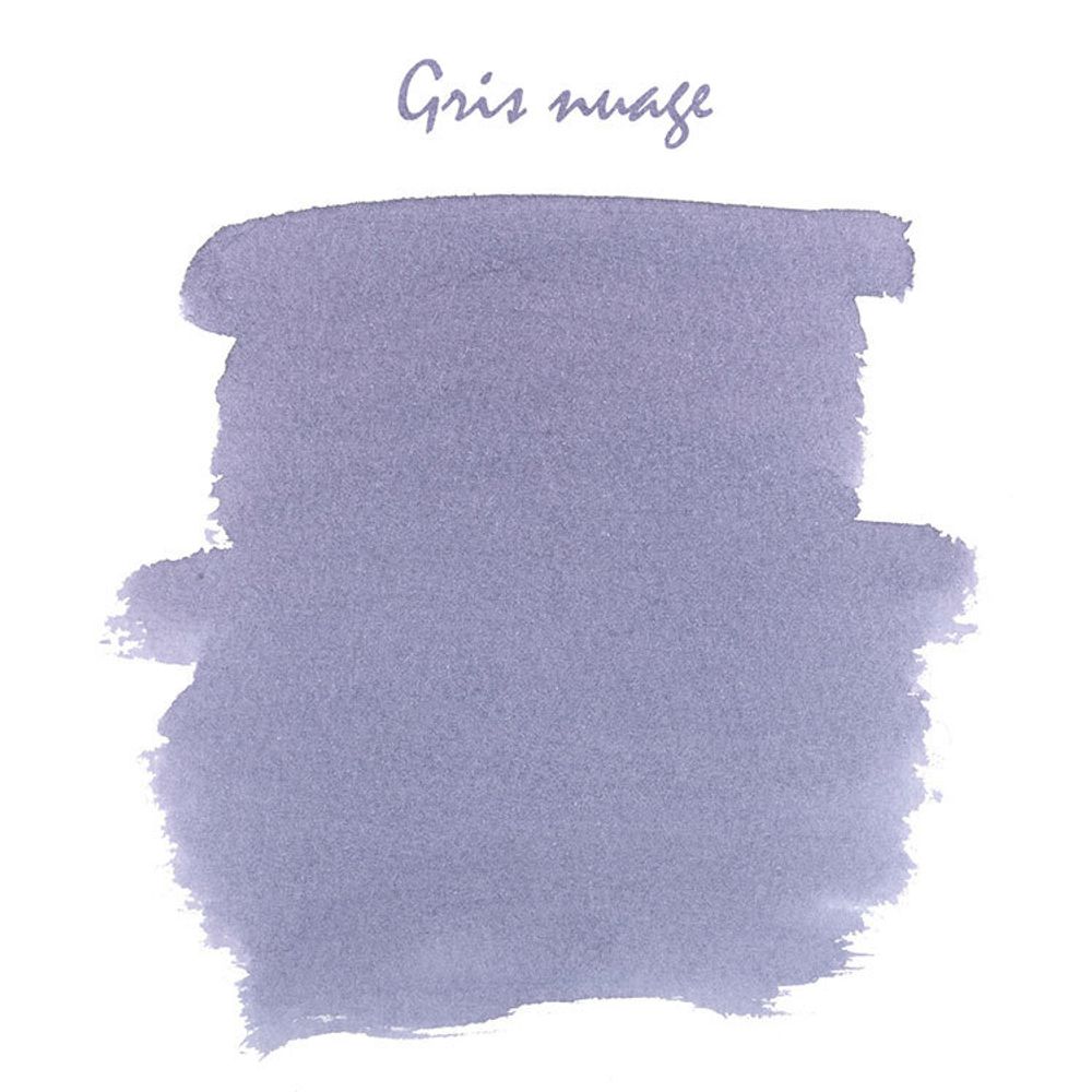 Картриджи для ручки Herbin Gris nuage светло-серые 6 шт (20108T) 1