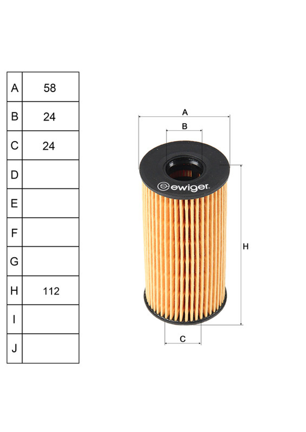 EWIGER - EW111040238-EWI - Filter za ulje