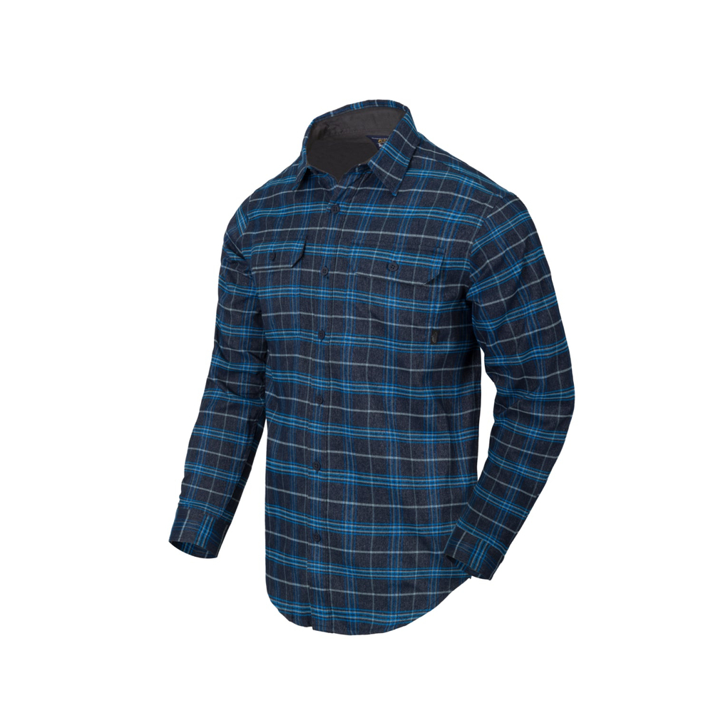 Рубашка Helikon-Tex Greyman Shirt Blue Stonework Plaid (3XL/Regular, Blue Stonework Plaid)