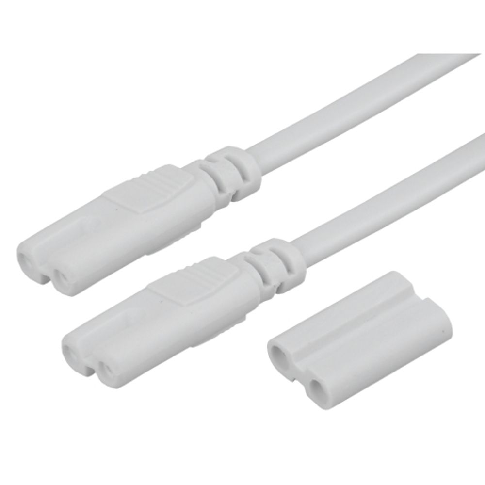 Набор коннекторов для светильников ЭРА LLED-A-CONNECTOR KIT-W разъем C7 длина 10см для LLED-01/LLED-02 | Бытовые светодиодные линейные светильники