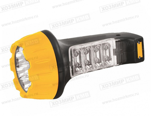 (SMARTBUY SBF-89-Y) фонарик светодиодный 15+10LED аккумуляторный