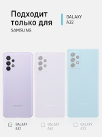Чехол ROSCO для Samsung Galaxy A32 оптом (арт. SS-A32-COLOURFUL-BLACK)