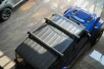 Поперечные рейлинги для Jeep Gladiator JT / Wrangler JL JK 2007-2024 Джип Вранглер Гладиатор обвес на крышу алюминиевые рейлинги