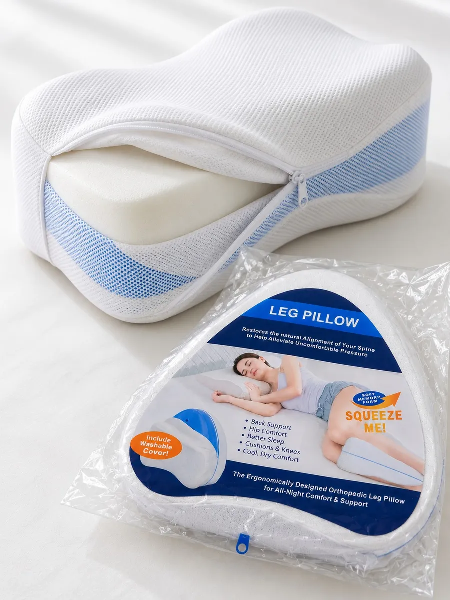 Ортопедическая подушка для ног Leg Pillow с эффектом памяти — фото 3