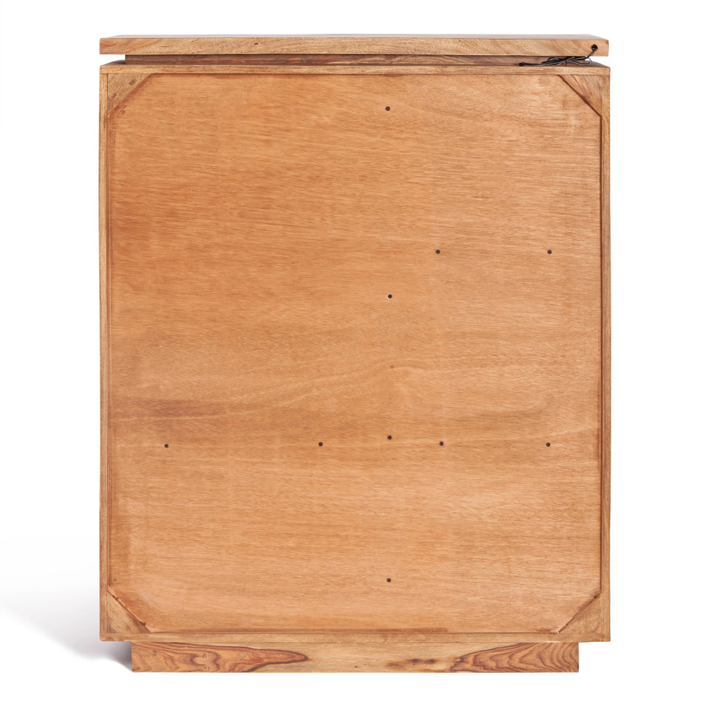 Шкаф-стеллаж Secret De Maison ROSEWOOD ( mod. 9800 ) палисандр/стекло, 100*40*128 см, Natural tinted (натуральный тонированный)