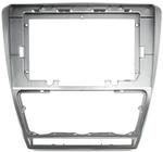 Магнитола для Skoda Octavia A5 2004-2013 (рамка серебро) - Teyes LUX ONE 360 монитор 12.3" 2K QLED на Android 10, Быстрая, CarPlay, 4G SIM-слот, 4 камеры в комплекте