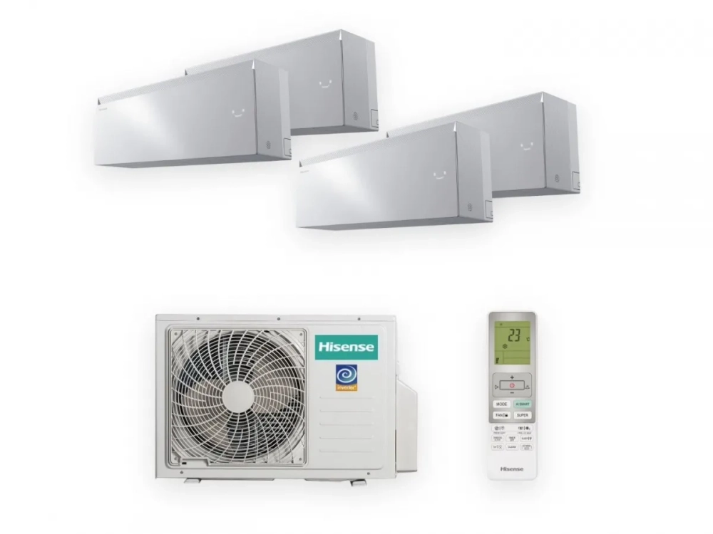 Мульти сплит-система Hisense SENSATION White на 4 комнаты (20+20+20+20 кв.м.)
