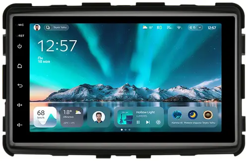 Магнитола для SsangYong Rexton 3 Y290 2012-2017 - Teyes CC4 монитор 7" QLED на Android 14, Быстрейшая, Snapdragon 680, DSP, CarPlay, 4G SIM-слот