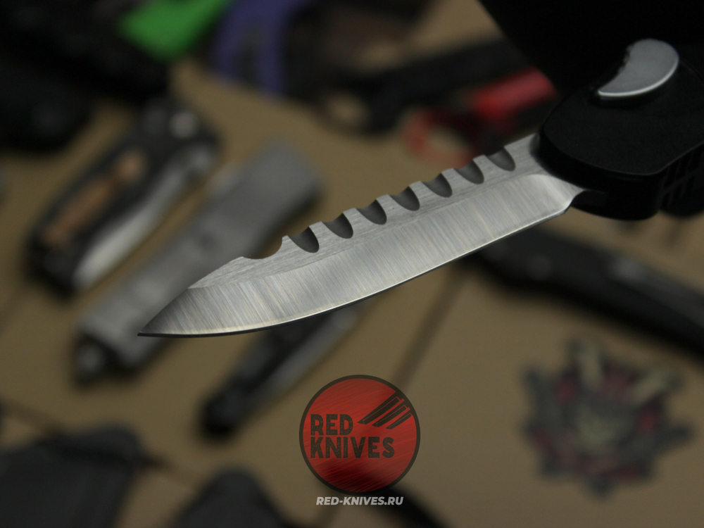 Нож Heretic Hydra V4 Single Edge S/E Standard - черная рукоять, светлый клинок