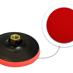 Тарелка опорная с Velcro фиксацией для УШМ (115мм, М14 под ключ) RockForce##Rock FORCE RF-PSD115E