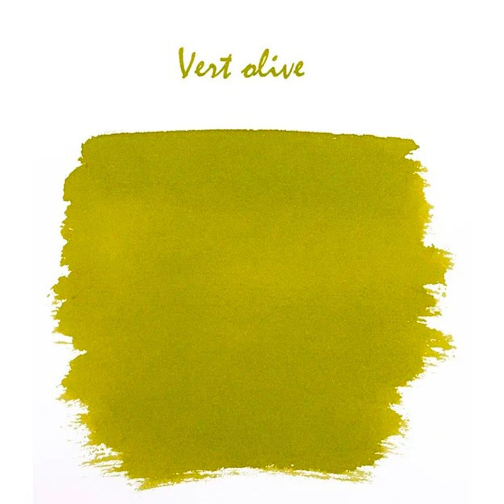 Чернила во флаконе Herbin 10 мл Vert olive оливковые (11536T) 1