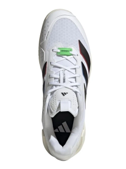 Мужские кроссовки теннисные Adidas Adizero Ubersonic 5 M - cloud white/core black/cream white