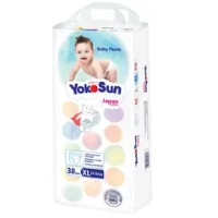 Подгузники-трусики YokoSun XL 12-20кг 38шт