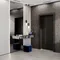 Рамка стеклянная на 2 поста Voltum S70 Графит VLS110207