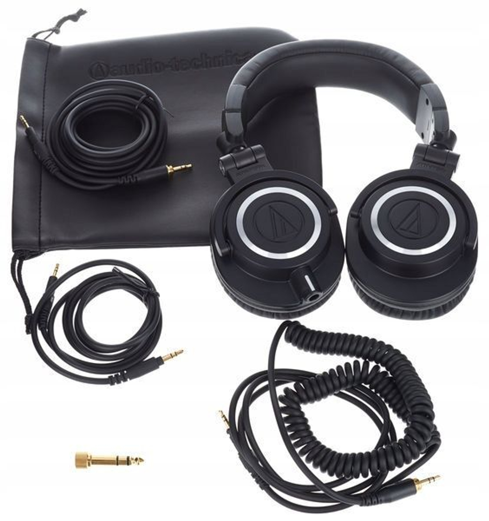 Наушники Audio-Technica ATH-M50x, черный