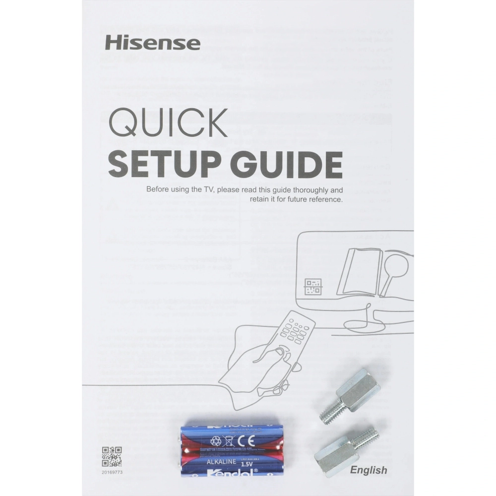 Телевизор Hisense 50E7S RU 50" 4K UltraHD QLED черный