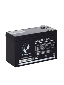 Аккумулятор РУБИН 12V 7Ah AGM ( 7Ач / 12В ) AGM
