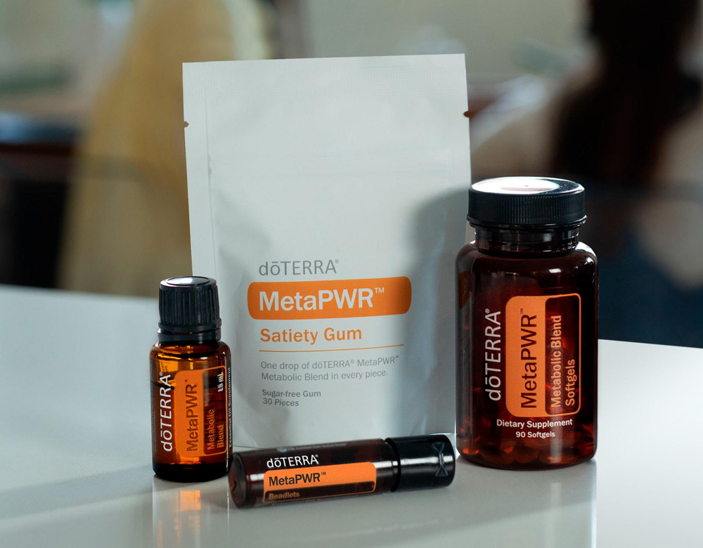 Жевательная резинка для контроля аппетита dōTERRA MetaPWR, 30 штук