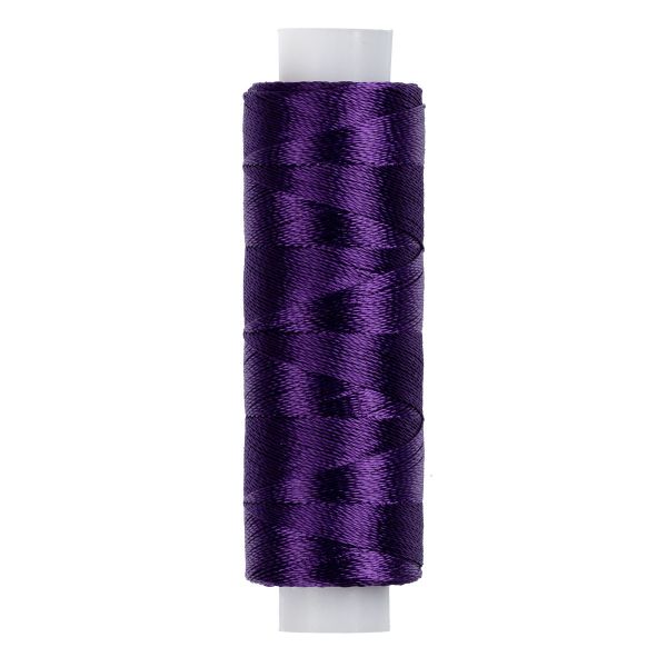 Нитки вышивальные Gamma V150/2, 10х200 ярдов, 3122 т.фиолетовый