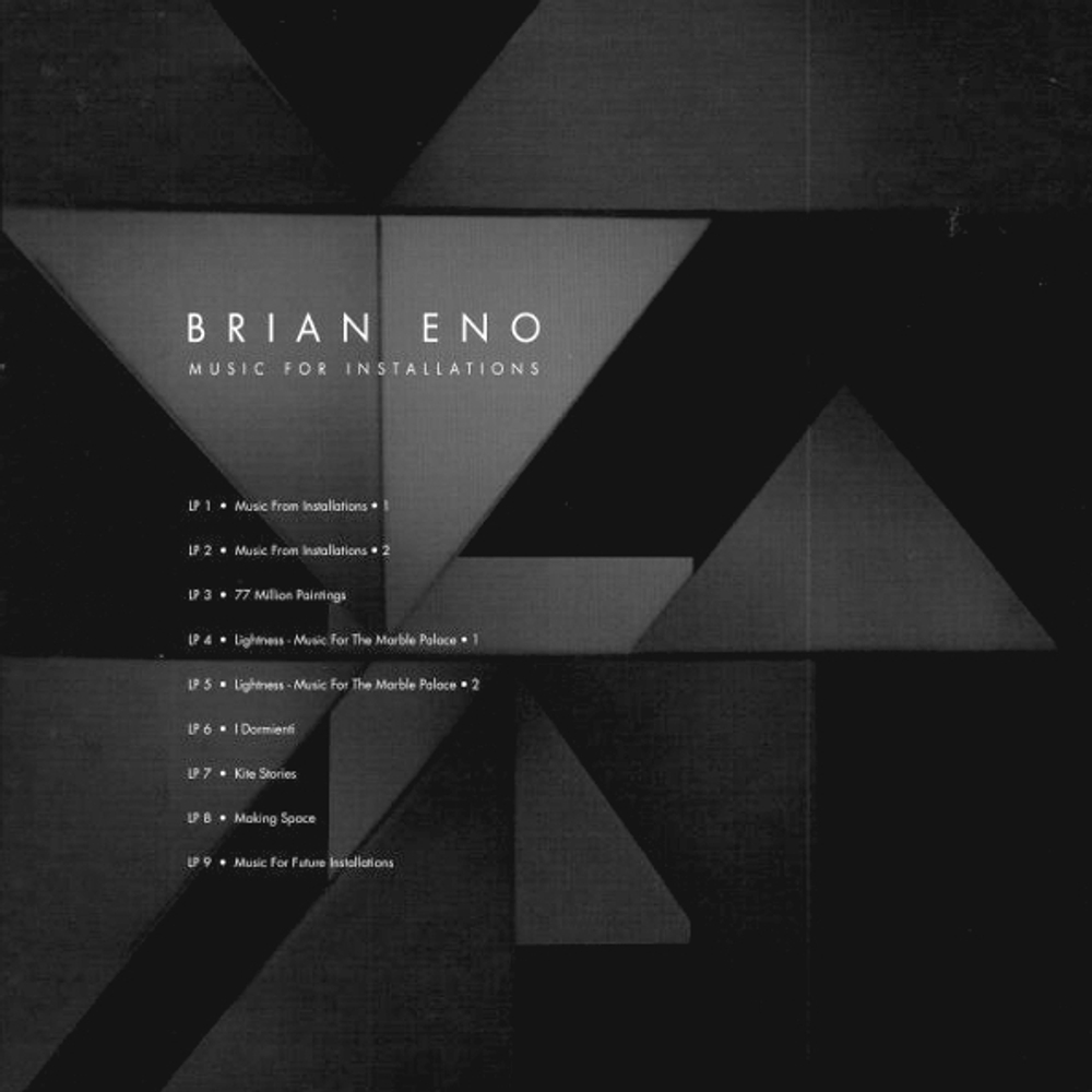 Brian Eno / Music For Installations (9LP)
