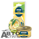 Ароматизатор в банке волокно Areon GEL KEN 35гр - Лимон\Lemon