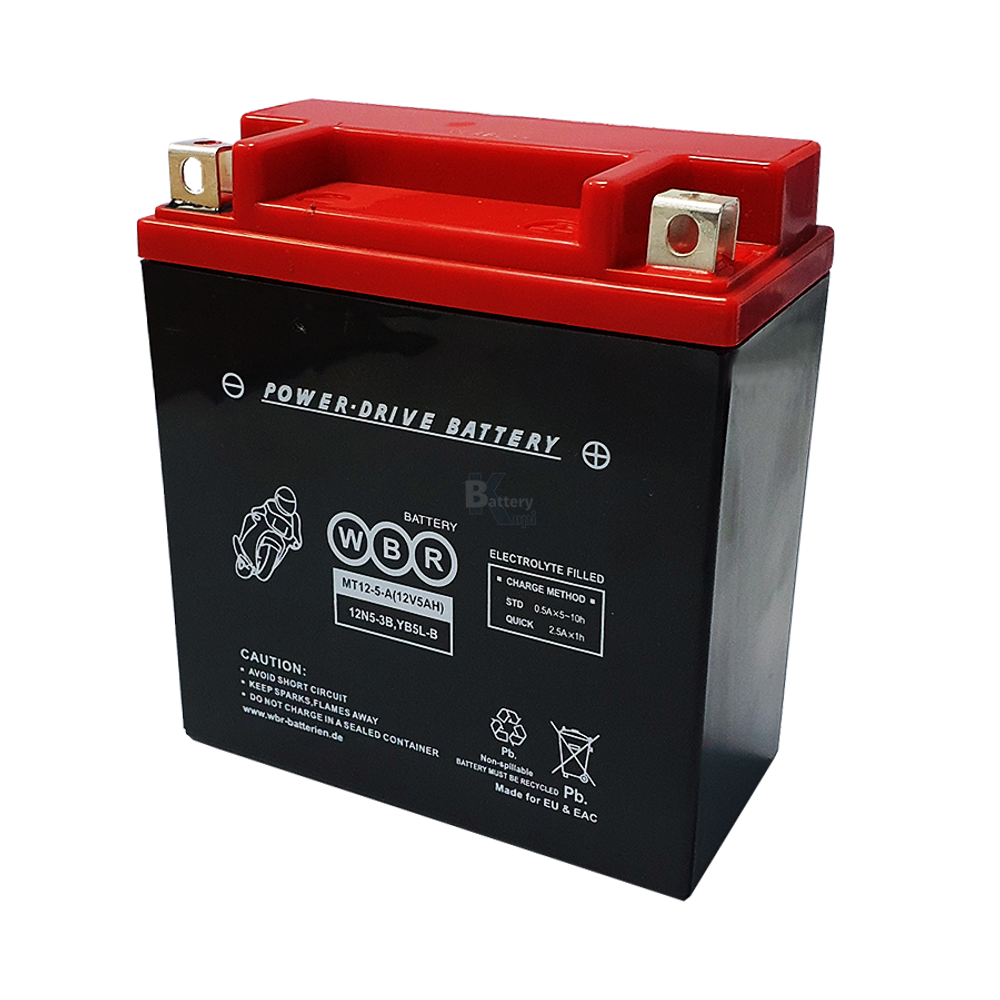 Аккумулятор WBR SMT / WBR MT 12-5-A (YB5L-B, 12N5-3B)