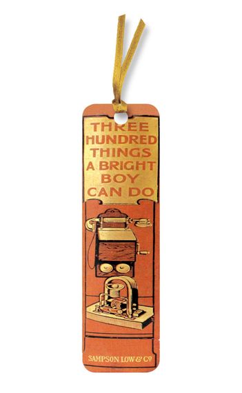 Əlfəcin \ Закладки \ Bookmark Bodleian Libraries: Three Hundred Things a Bright Boy Can Do Bookmarks
