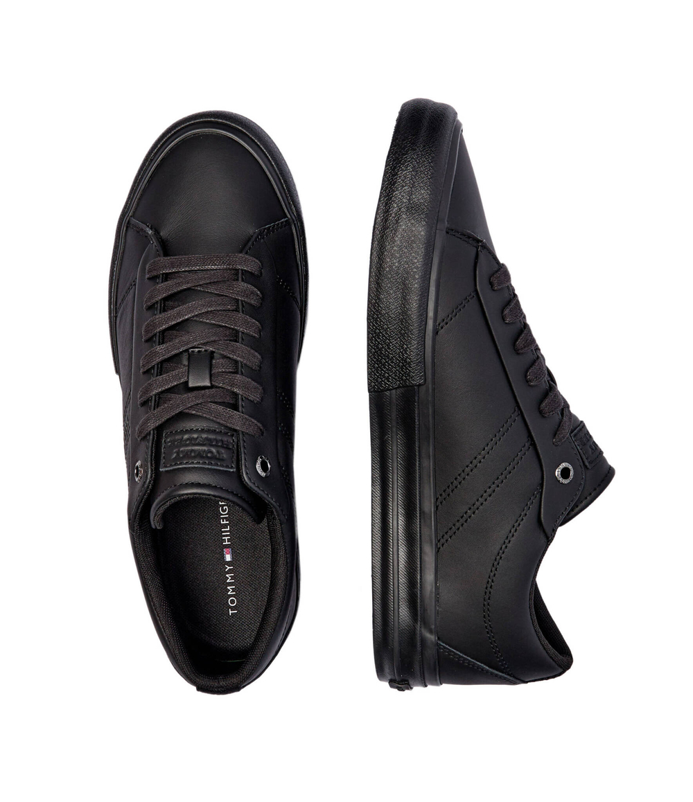 Кожаные кроссовки vulc Tommy Hilfiger - черный(FM0FM05201)