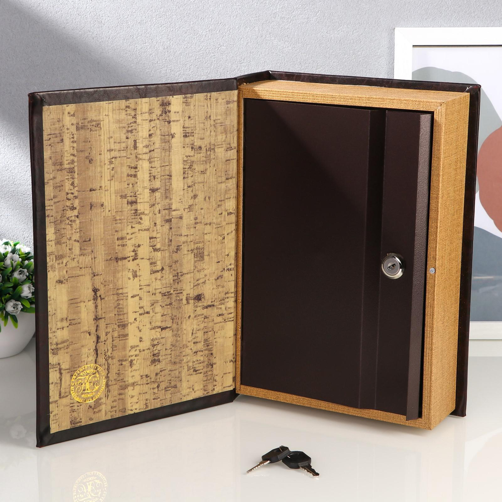 Книга - сейф «Двуглавый орёл», искусственная кожа с тиснением, 30×21×7 см