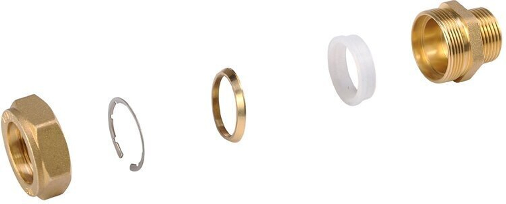 CRIMPING RING 25А, фиксирующее кольцо из нерж.стали для фитинга к гофр.нерж.труб