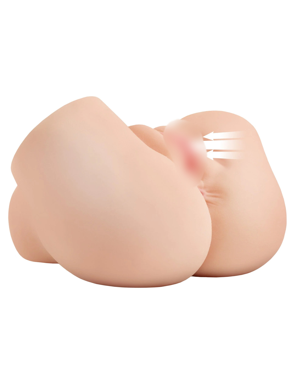 Мастурбатор с вибрацией PDX Plus Back That Ass Up Automatic Light Pipedream RD63121PD