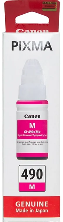 Чернила CANON GI-490 M (magenta) (PIXMA G1400/G2400/G3400)