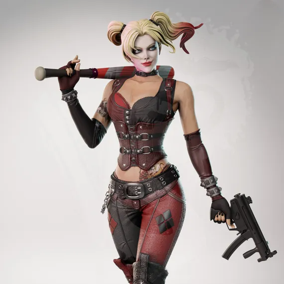 Harley Quinn Arkham City - DC Comics