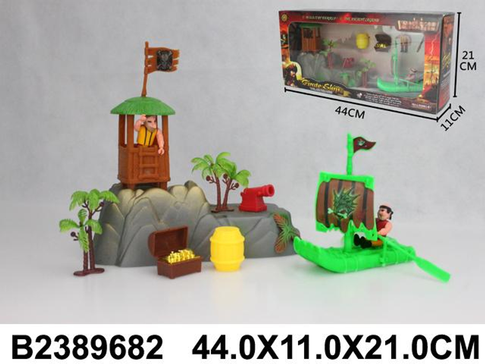 Игровой набор Пираты, коробка L32991B