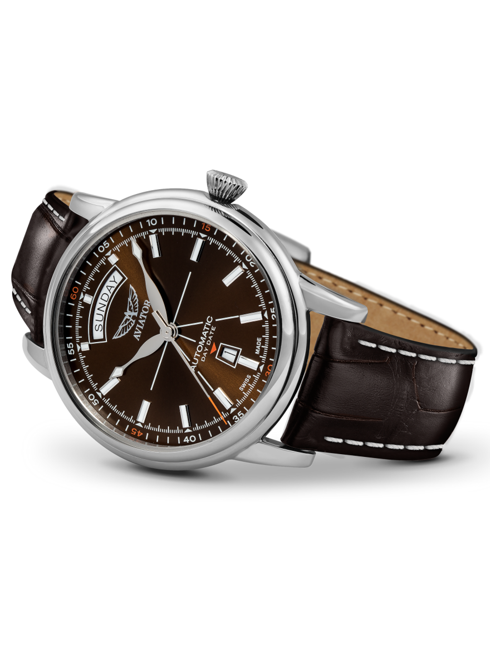 Чаcы механические AVIATOR DOUGLAS DAY DATE V.3.20.0.140.4 мужские